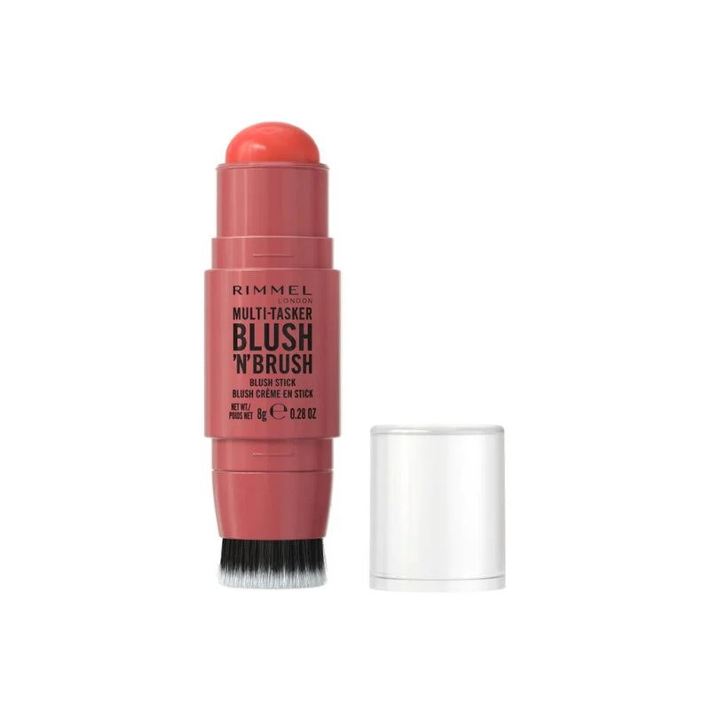 Rimmel Multi Tasker Blush 'N' Brush Blush Stick 250 Coral Dust 8g