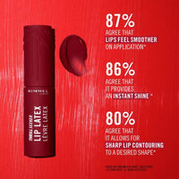 Rimmel Thrill Seeker Lip Latex 400 Rebel 6ml