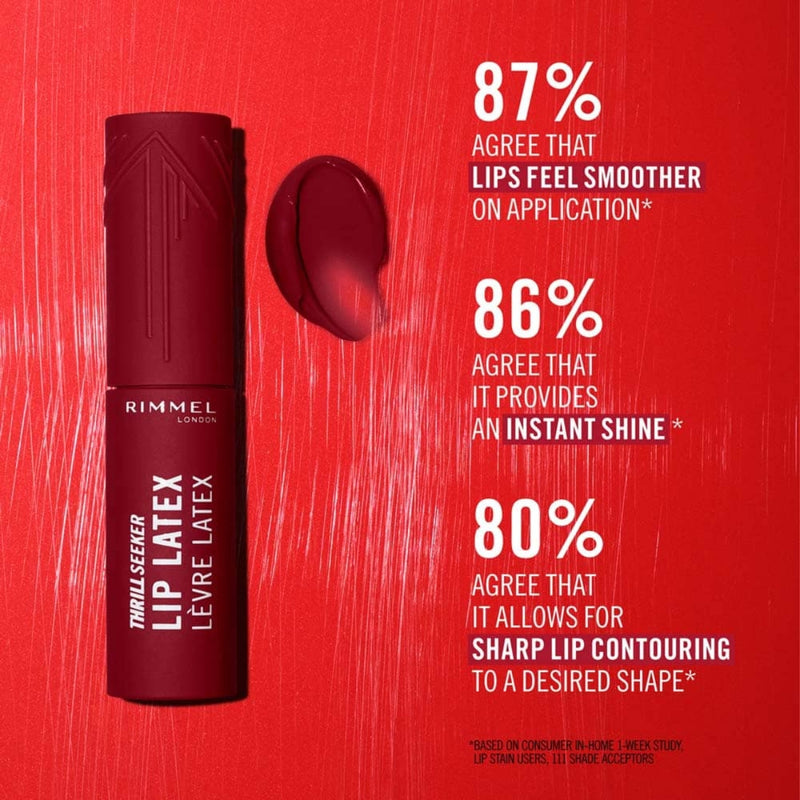 Rimmel Thrill Seeker Lip Latex 400 Rebel 6ml