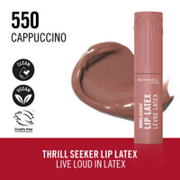 Rimmel Thrill Seeker Lip Latex 550 Cappuccino 6g