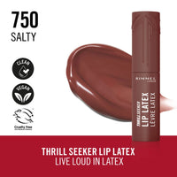Rimmel Thrill Seeker Lip Latex 750 Salty 6g
