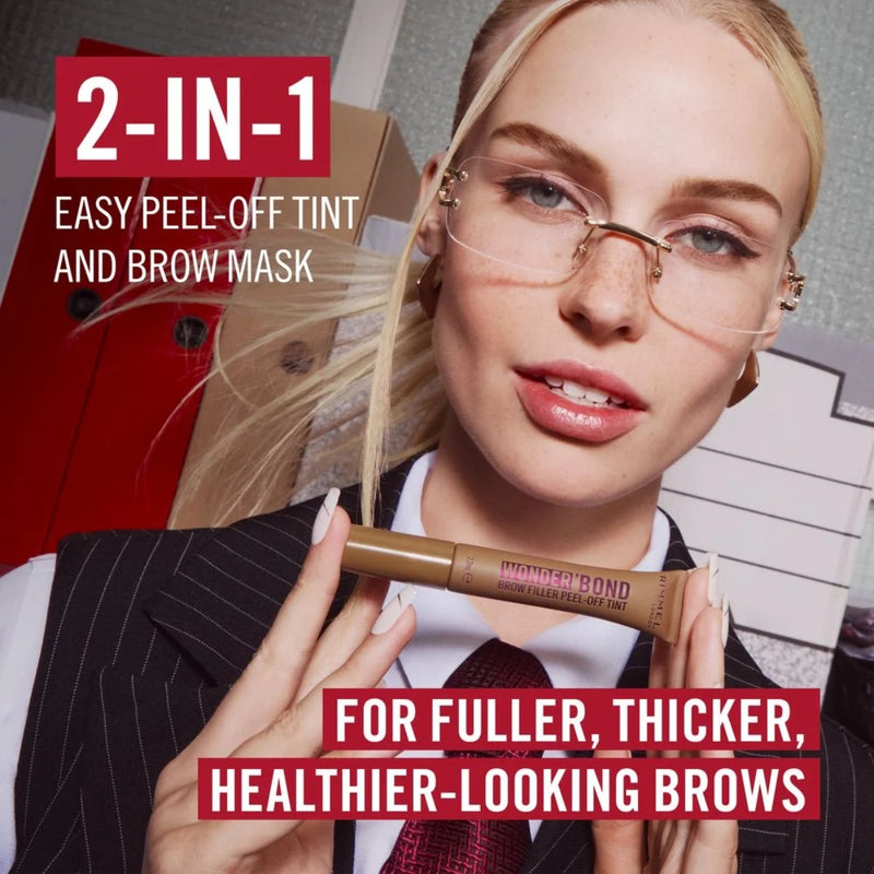 Rimmel Wonder Bond Brow Filler Peel Off Tint 003 Dark Brown 7.7ml