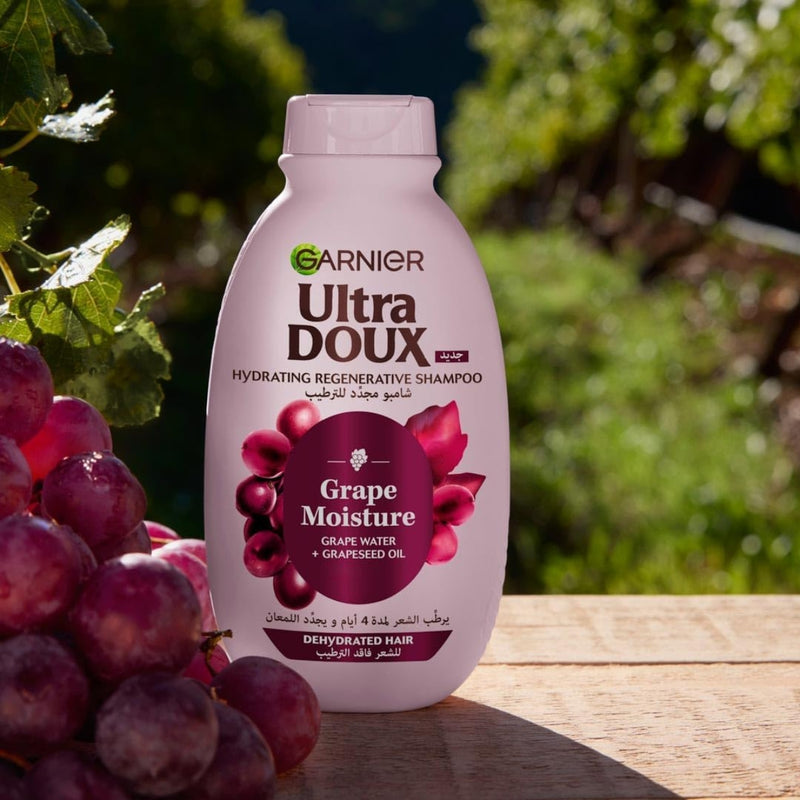 Garnier Ultra Doux Grape Moisture Shampoo 400ml