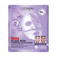 Loreal Paris Revitalift Filler Glass Skin Hydrogel Glow Mask