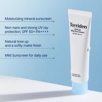 كريم واقي الشمس الخفيف Dive-In من Torriden بعامل حماية SPF50+ بحجم 60 مل
