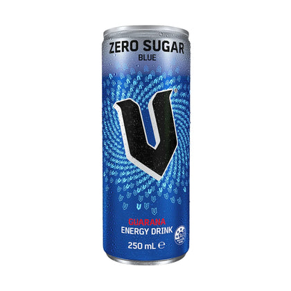 V Energy Drink Blue Guarana Zero Sugar 250ml
