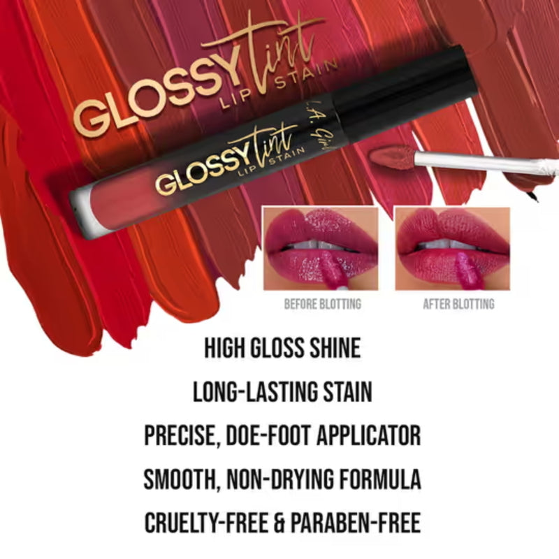 LA Girl Glossy Tint Lip Stain Lovely 2.9g