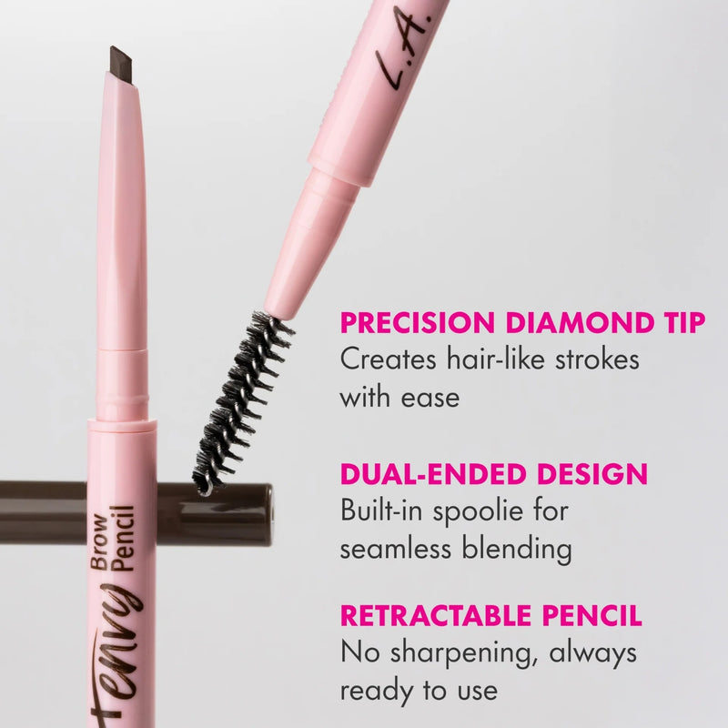 LA Girl Arch Envy Brow Pencil Deep Brown