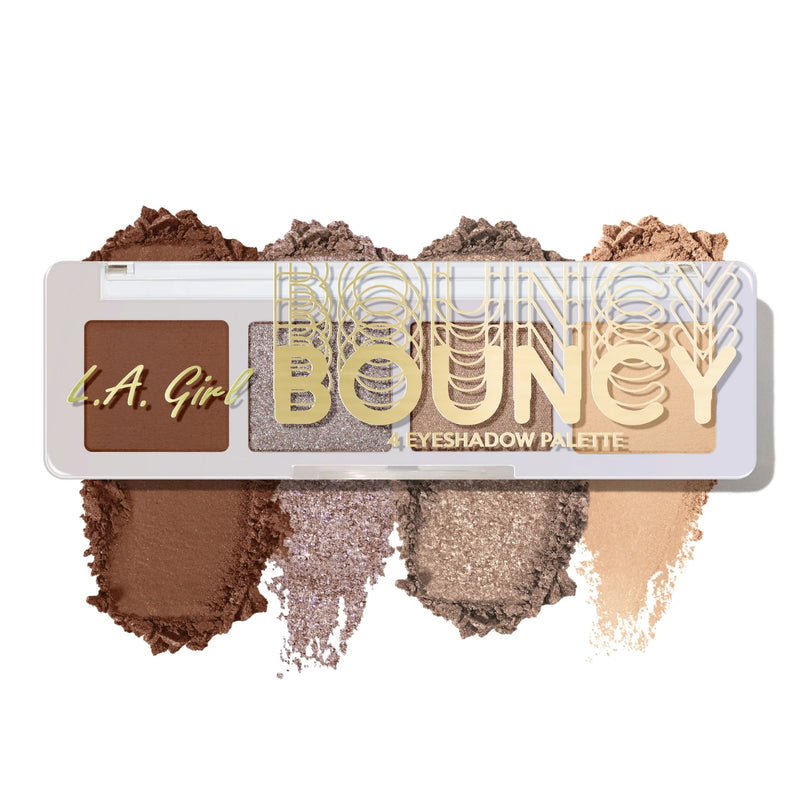 LA Girl Bouncy 4 Eye Shadow Palette Taupe Haze