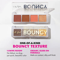 LA Girl Bouncy 4 Eye Shadow Palette Taupe Haze