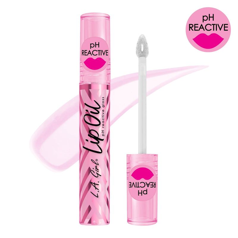 LA Girl Lip Oil pH Reactive Gloss Berry Pink 3ml