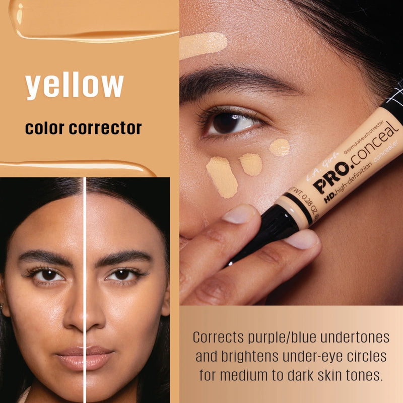 LA Girl Pro Conceal HD Concealer Yellow Corrector 8g