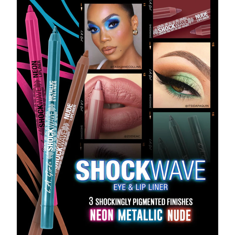LA Girl Shockwave Metallic Eyeliner Brown Sugar 1.2g