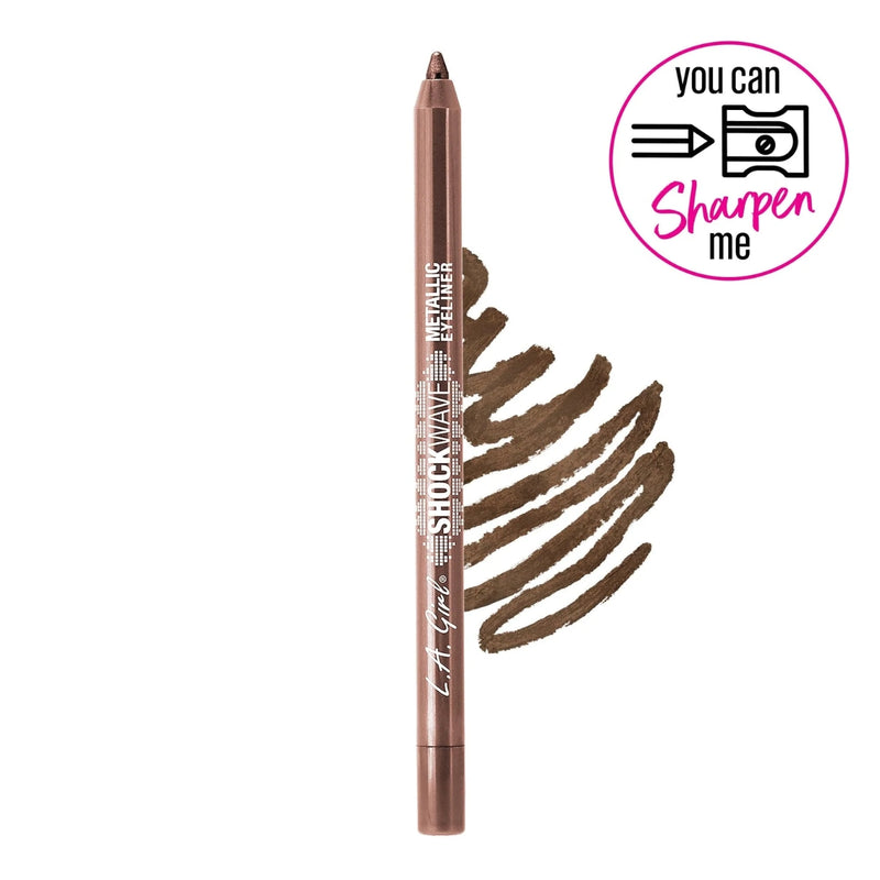 LA Girl Shockwave Metallic Eyeliner Brown Sugar 1.2g
