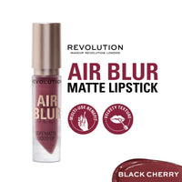 أحمر شفاه سائل مطفي Air Blur من ريفوليوشن ميك أب - Black Cherry 3.5 مل