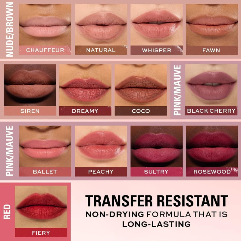 أحمر شفاه سائل مطفأ من ريفوليوشن ميك أب إير بلور بلون خوخي 3.5 مل