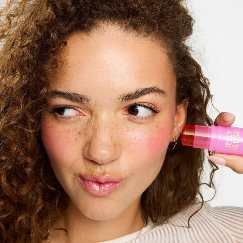 Revolution Makeup Jelly Blush Tint للشفاه والخدود لون وردي بالفراولة