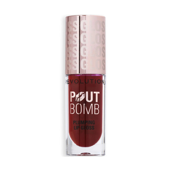 Revolution Makeup Pout Bomb Plumping Gloss Jelly Berry Mauve 4.6ml