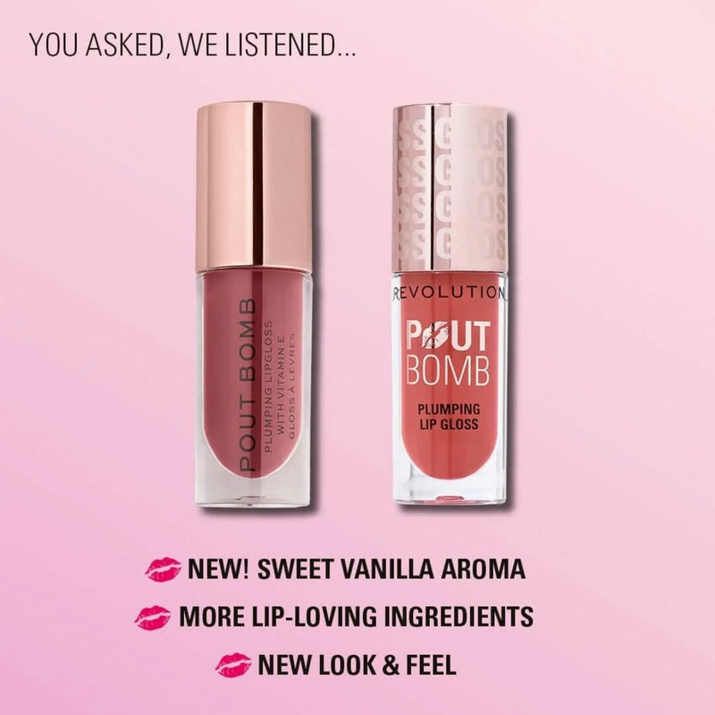 روج تكبير الشفاه باوت بومب بلاسمبنج من ريفلوشن ميك أب - وردي روزوود 4.6 مل