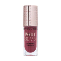 Revolution Makeup Pout Bomb Plumping Gloss Wild Mauve Pink 4.6ml