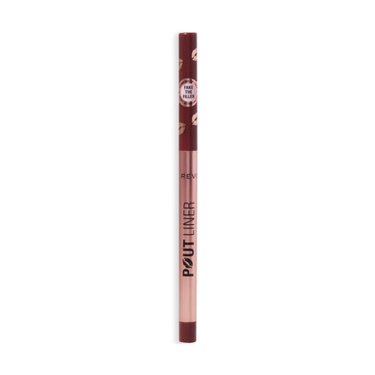 Revolution Makeup Pout Bomb Plumping Lipliner Cookie Warm Brown