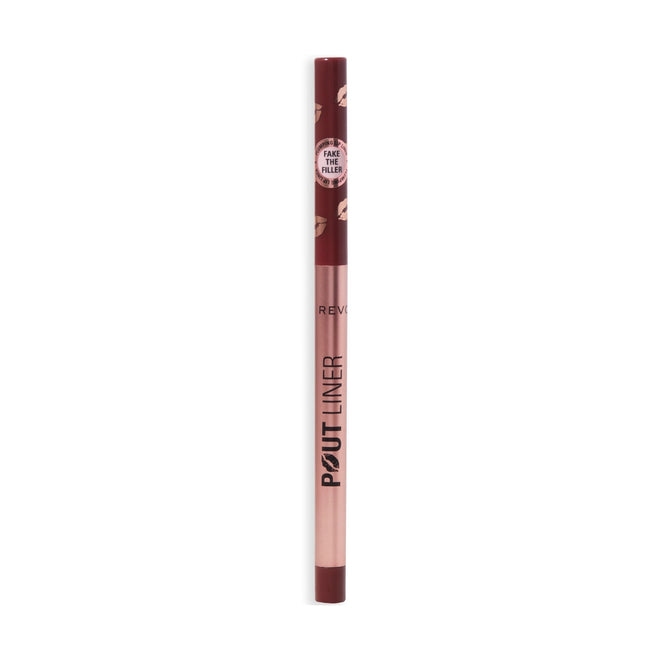 Revolution Makeup Pout Bomb Plumping Lipliner Cookie Warm Brown