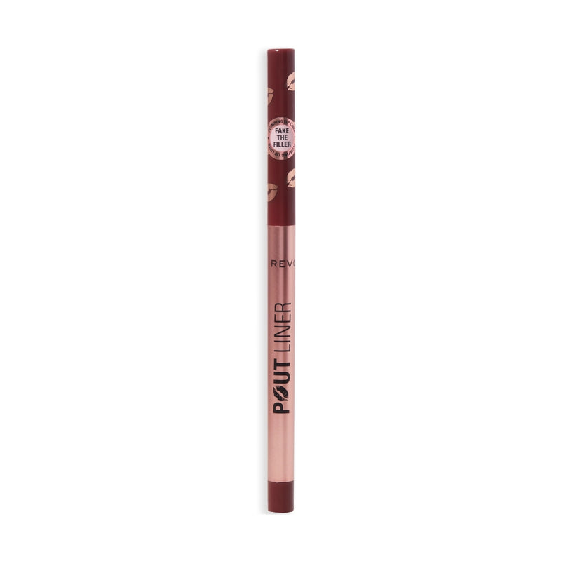 Revolution Makeup Pout Bomb Plumping Lipliner Cookie Warm Brown