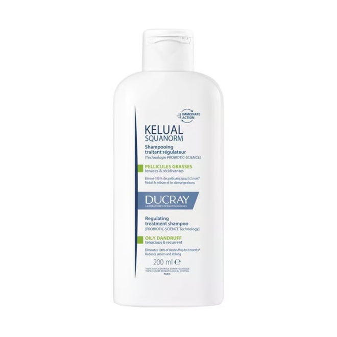 Ducray Kelual Squanorm Oily Dandruff Shampoo 200ml