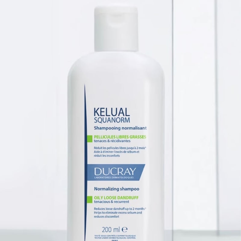Ducray Kelual Squanorm Oily Dandruff Shampoo 200ml