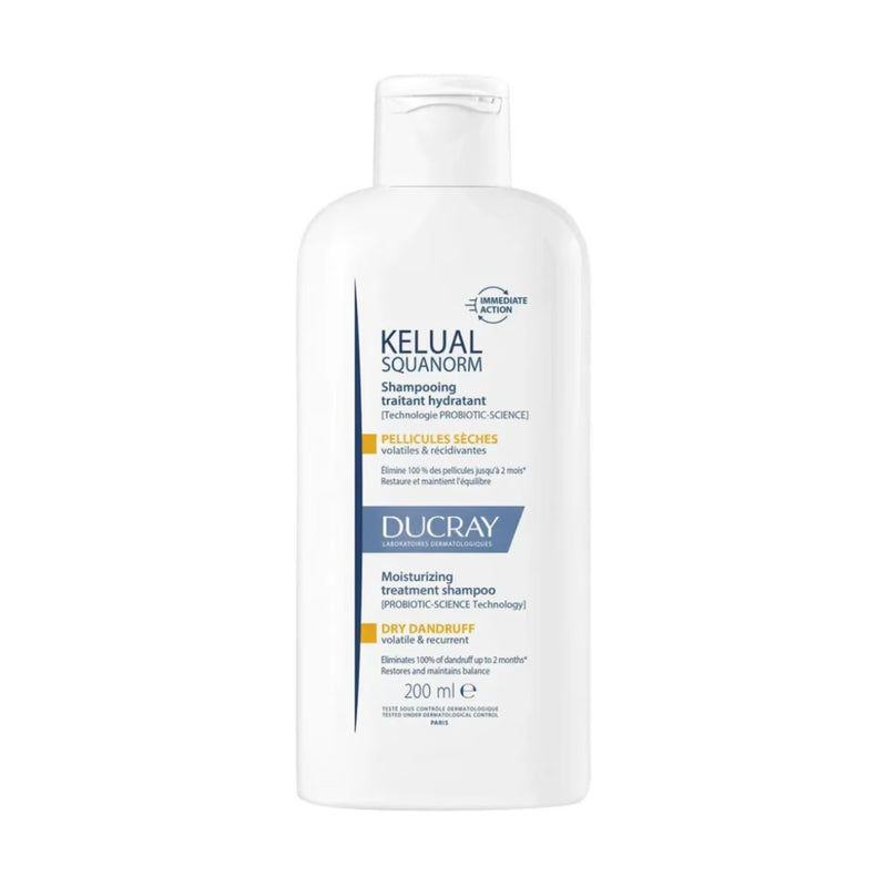 Ducray Kelual Squanorm Dry Dandruff Shampoo 200ml