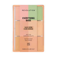 Revolution Makeup Everything Base Face Icon Complexion Palette Light 5g