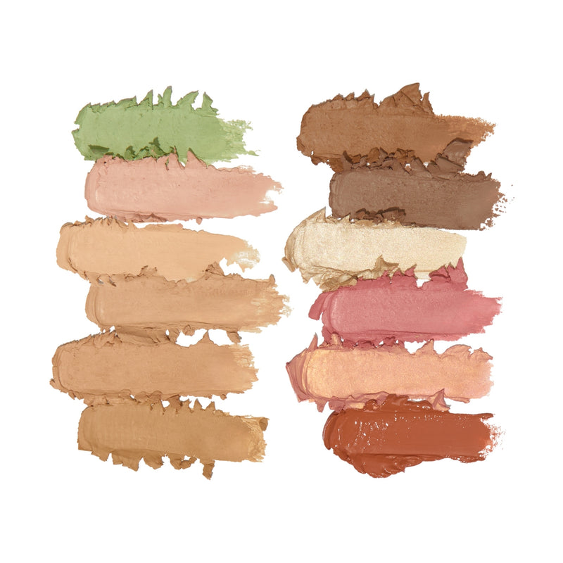 Revolution Makeup Everything Base Face Icon Complexion Palette Light 5g