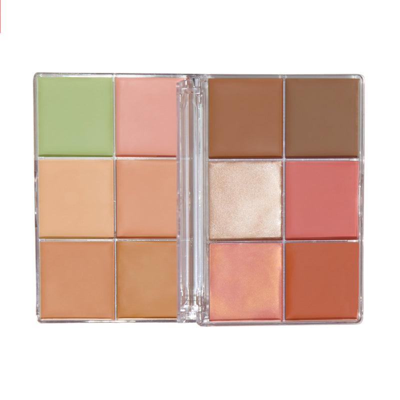 Revolution Makeup Everything Base Face Icon Complexion Palette Light 5g