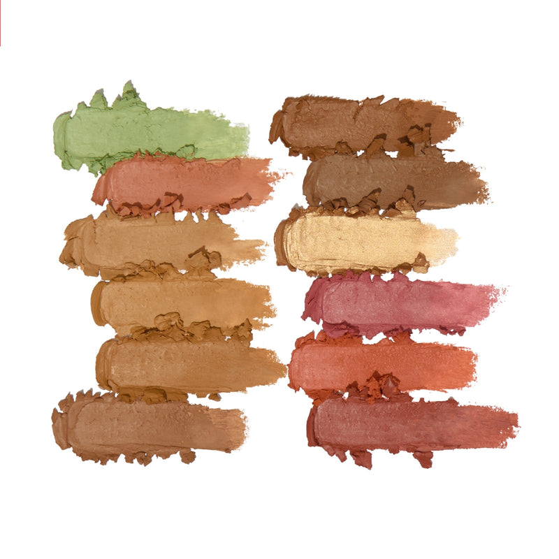 Revolution Makeup Everything Base Face Icon Complexion Palette Medium 5g