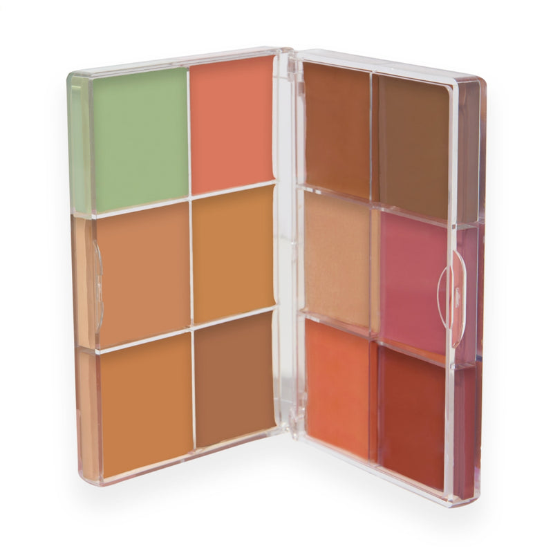 Revolution Makeup Everything Base Face Icon Complexion Palette Medium 5g