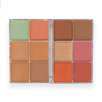 Revolution Makeup Everything Base Face Icon Complexion Palette Medium 5g