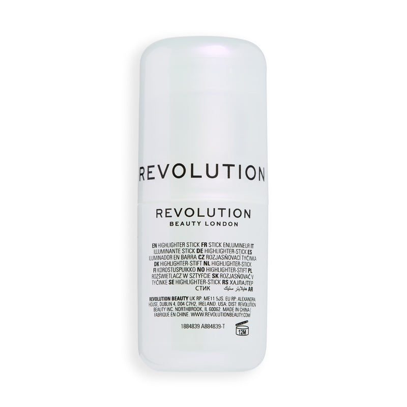 Revolution Makeup Glass Halo Highlighter Stick Clear Glow 5.5g