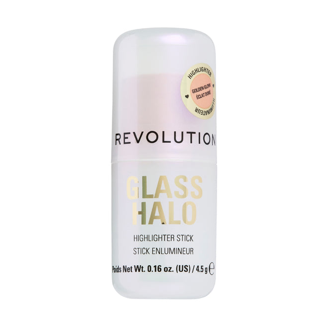 Revolution Makeup Glass Halo Highlighter Stick Golden Glow 4.5g