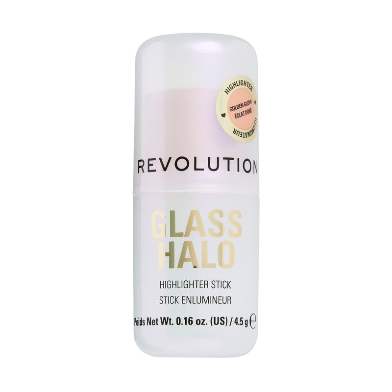 Revolution Makeup Glass Halo Highlighter Stick Golden Glow 4.5g