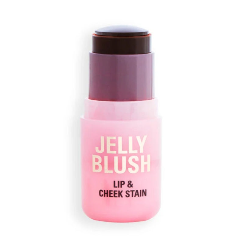 Revolution Makeup Jelly Blush Lip & Cheek Stain Peach Orange 5.5g