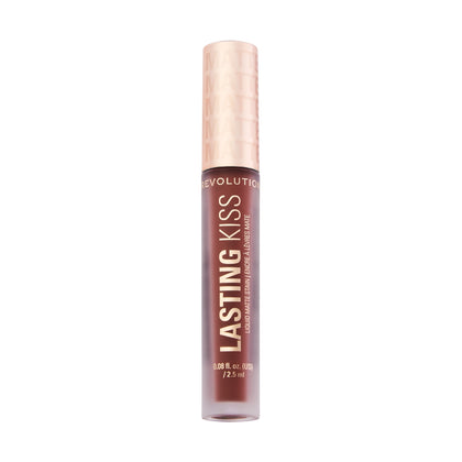 Revolution Makeup Lasting Kiss Lipstick Cupid Red 3.5g