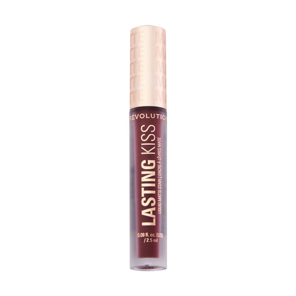 Revolution Makeup Lasting Kiss Lipstick Drama Pink 3.5g