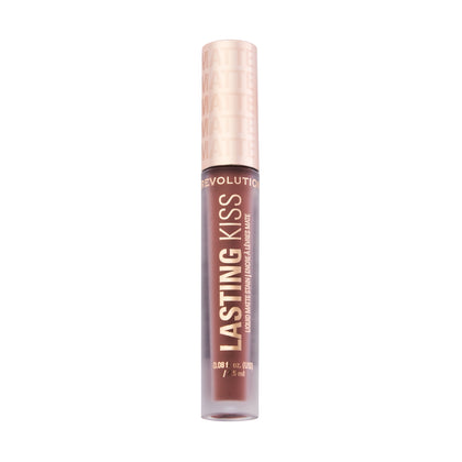 Revolution Makeup Lasting Kiss Lipstick Spiced Brown 3.5g