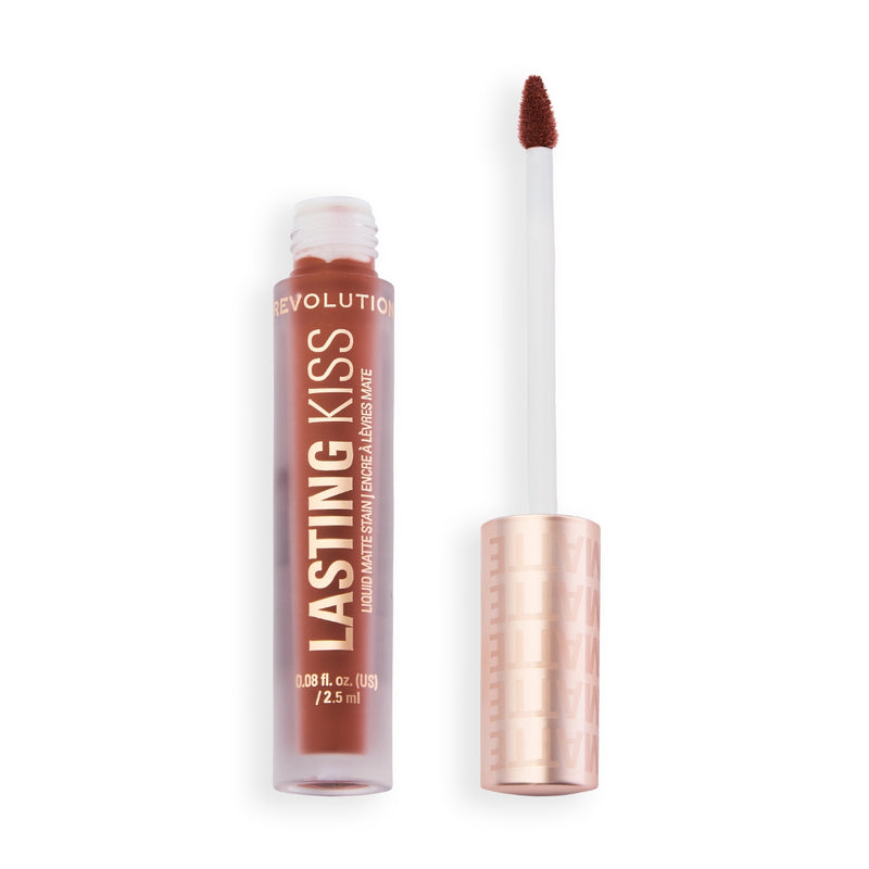 Revolution Makeup Lasting Kiss Lipstick Suede Nude 3.5g
