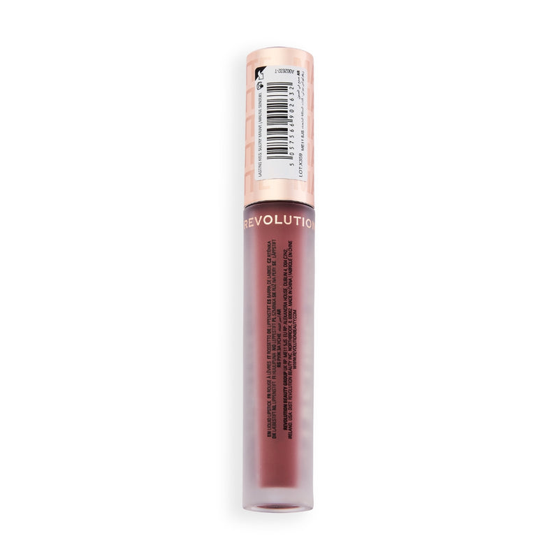 Revolution Makeup Lasting Kiss Lipstick Sultry Mauve 3.5g