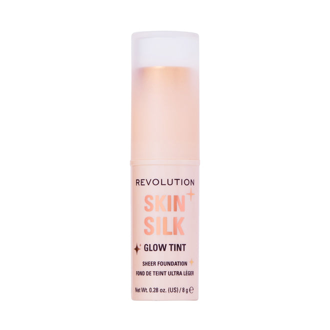 Revolution Makeup Skin Silk Glow Tint Sheer Foundation Stick Medium Tan Neutral 8g