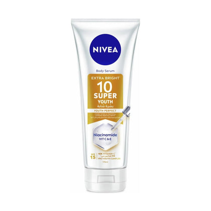 Nivea Body Serum Extra Bright 10 Super Youth SPF15 170ml