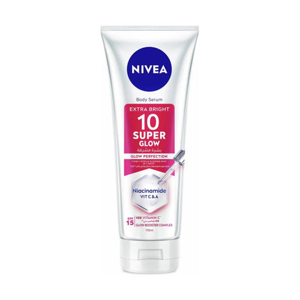 Nivea Body Serum Extra Bright 10 Super Glow SPF15 70ml