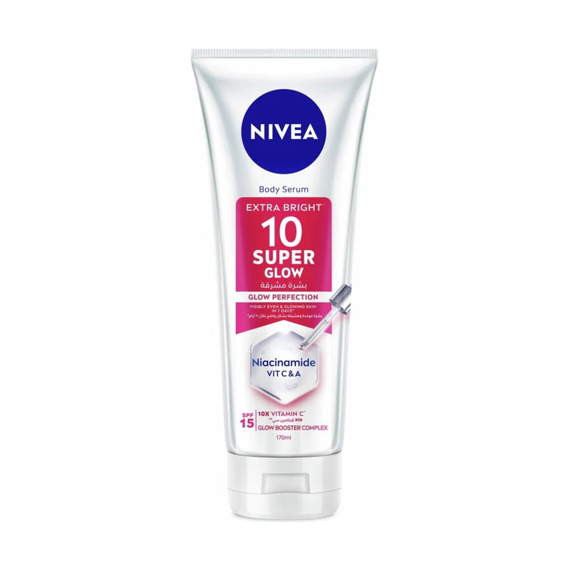 Nivea Body Serum Extra Bright 10 Super Glow SPF15 70ml