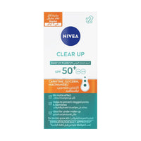 Nivea Face Clear Up Daily UV Fluid SPF50+ 40ml
